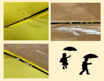傘　骨　修理　傘職人　子供用傘
